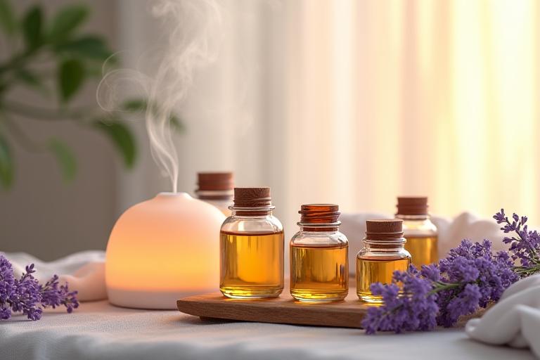 Aromatherapie Entspannung ätherische Öle Wien